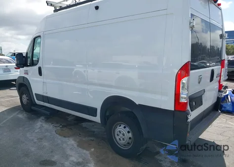 2021 Ram Promaster 1500 High Roof 136 Wb from USA, damaged, VIN 3C6LRVBG0ME553519